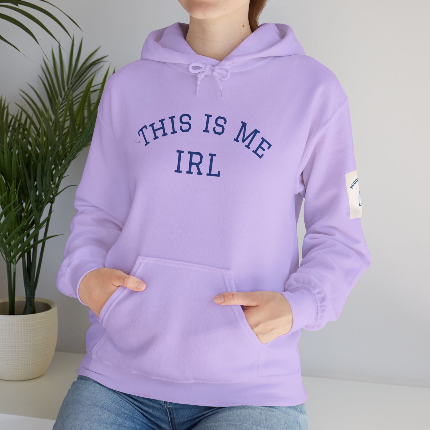 Unisex Heavy Blend Hoodie - This Is Me IRL, Cozy Gift, Casual Wear, Comfortable Sweatshirt, Everyday Style, Perfect for Teens