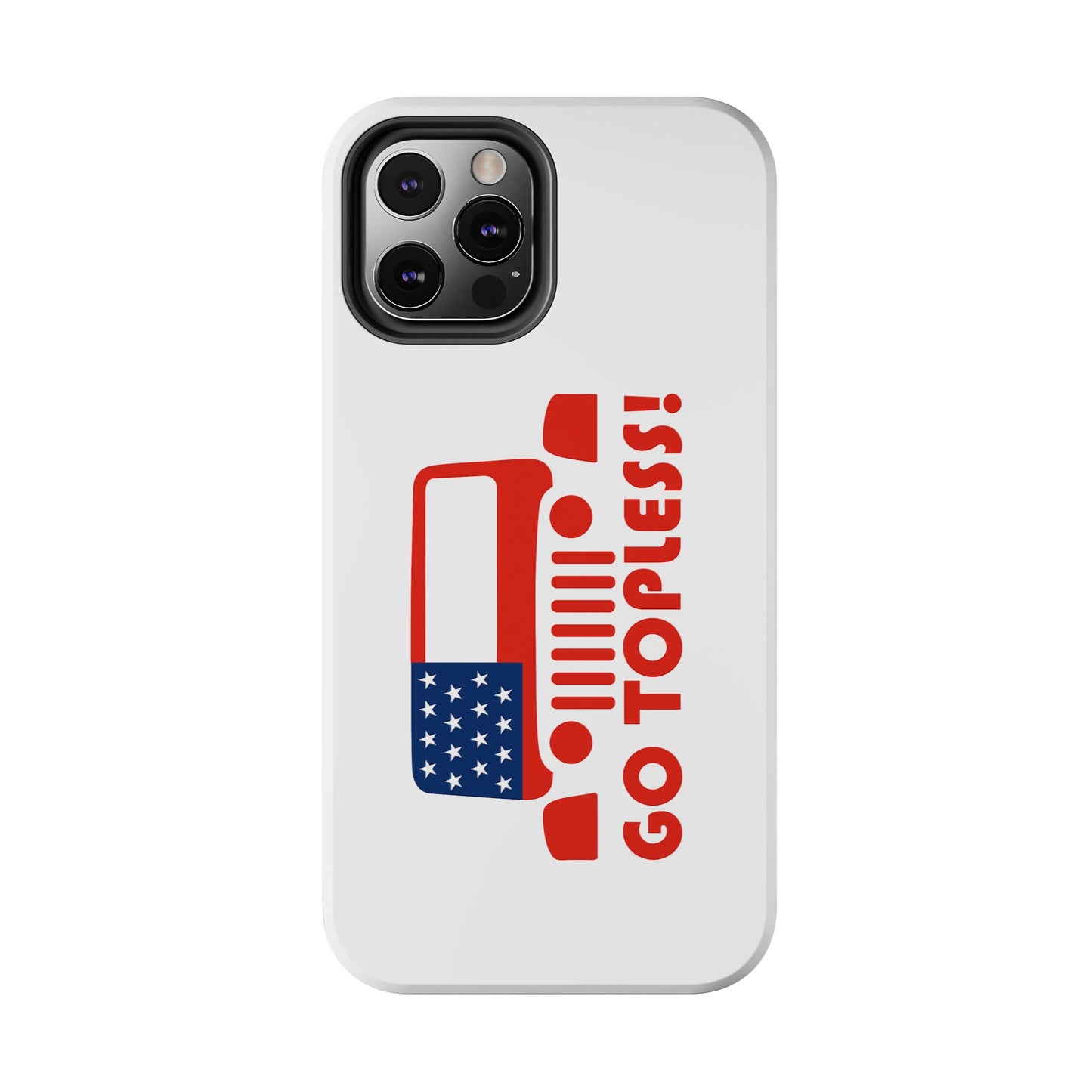 GO TOPLESS - Tough iPhone Cases - Choose your Size