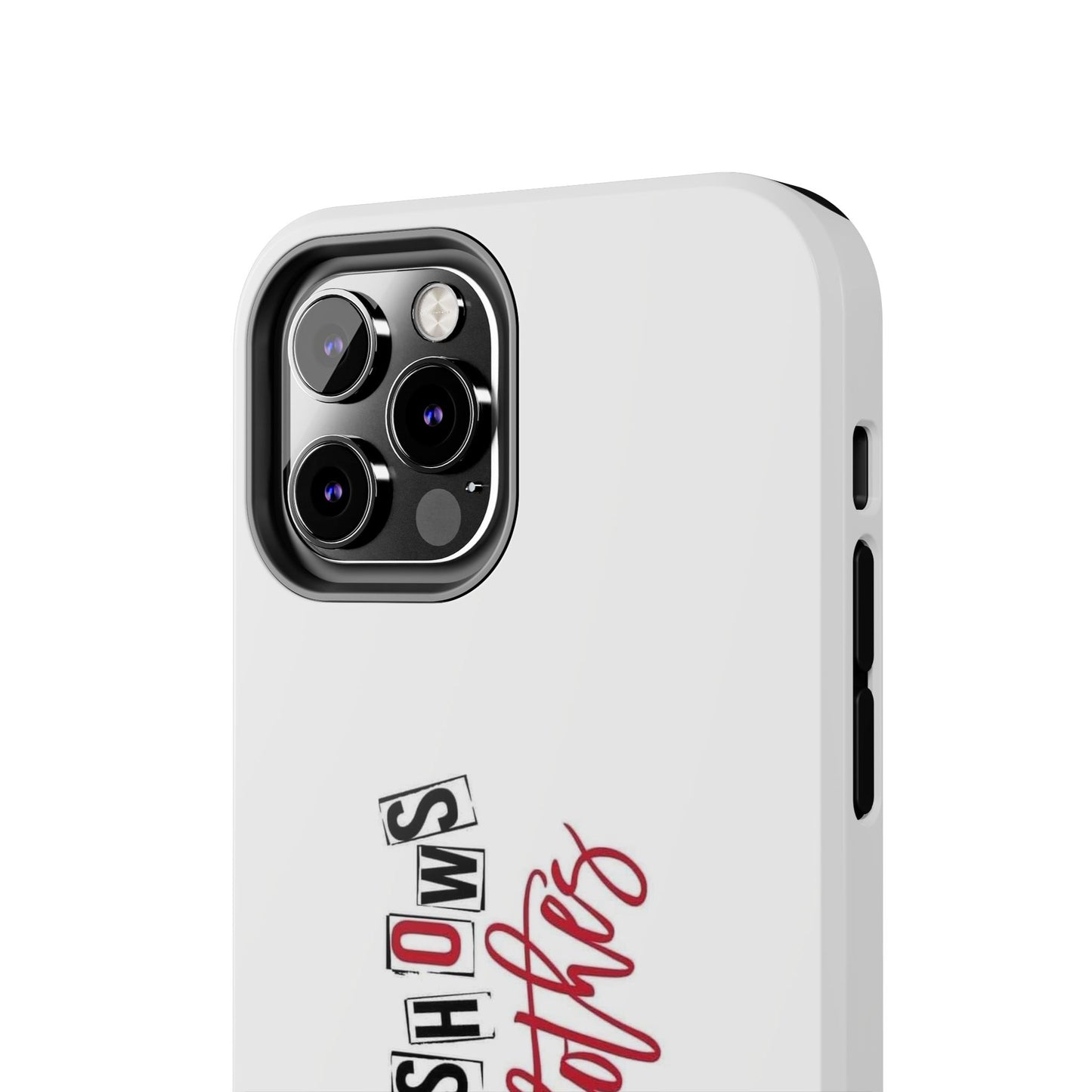 MURDER SHOWS & comfy clothes - Tough iPhone Cases - Choose your Size