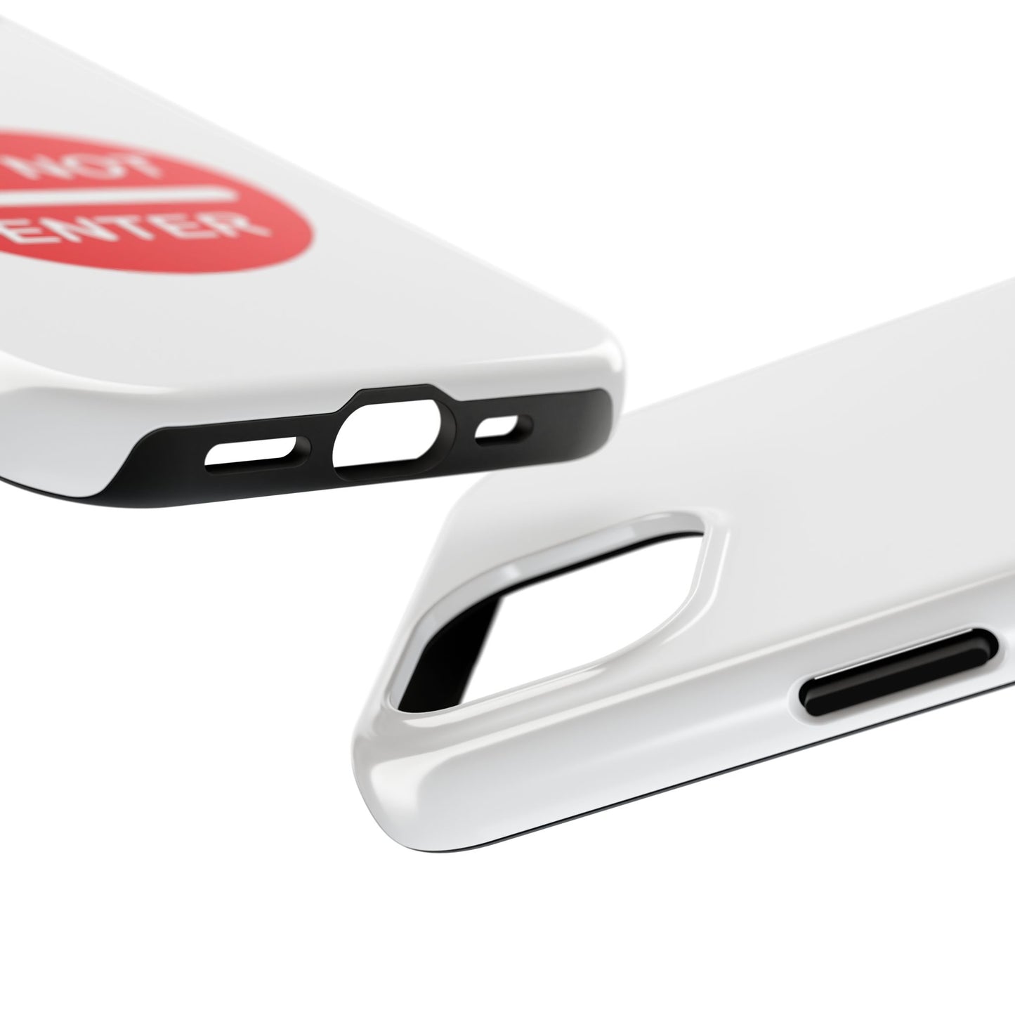 Do Not Enter - Tough iPhone Cases - Choose your Size