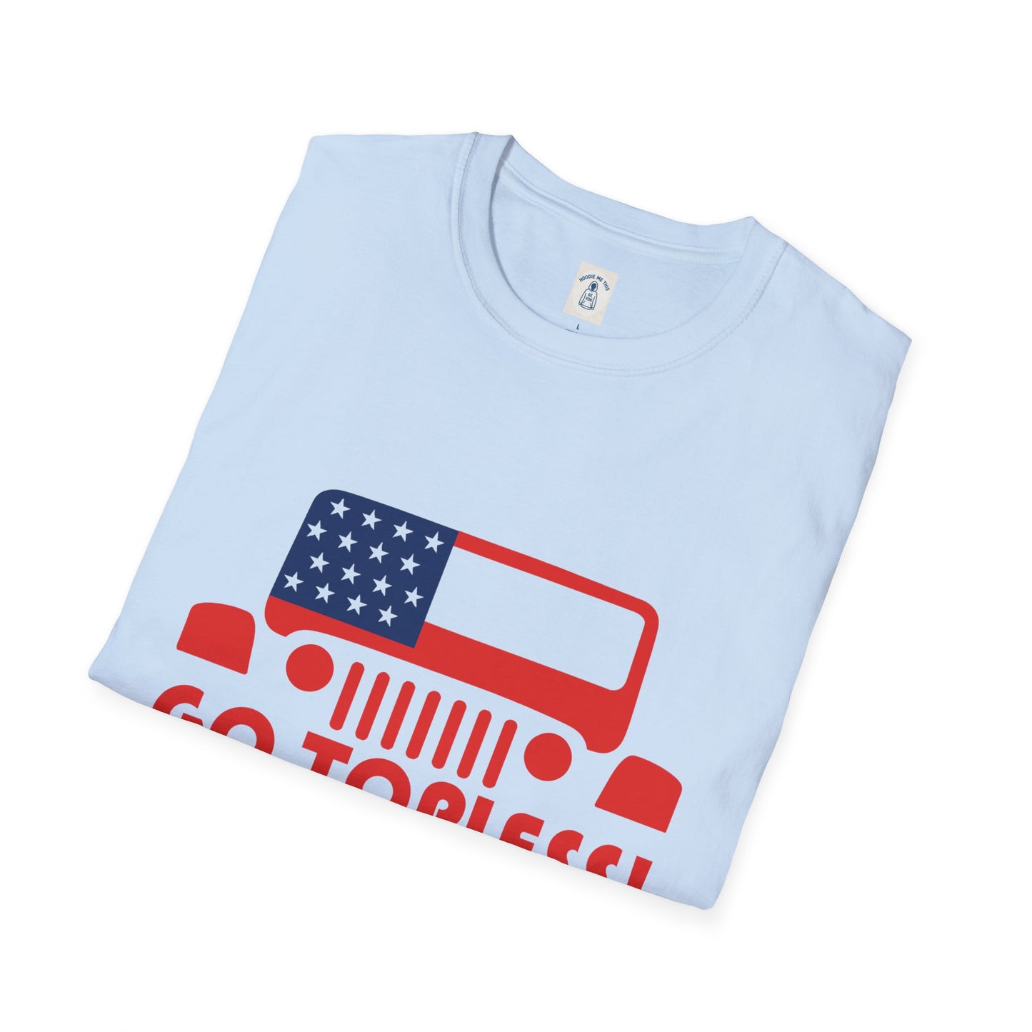 GO TOPLESS - Unisex Softstyle T-Shirt