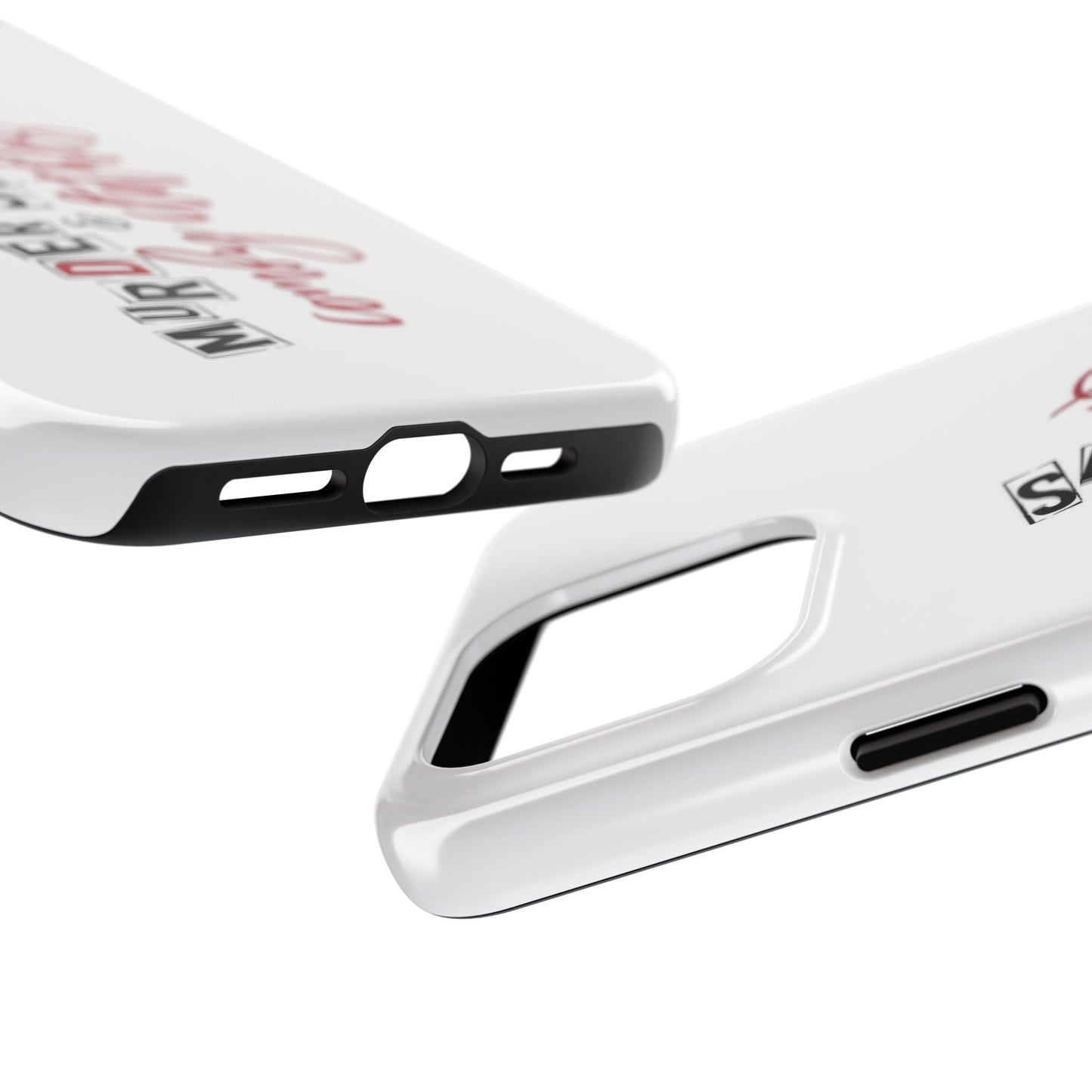 MURDER SHOWS & comfy clothes - Tough iPhone Cases - Choose your Size