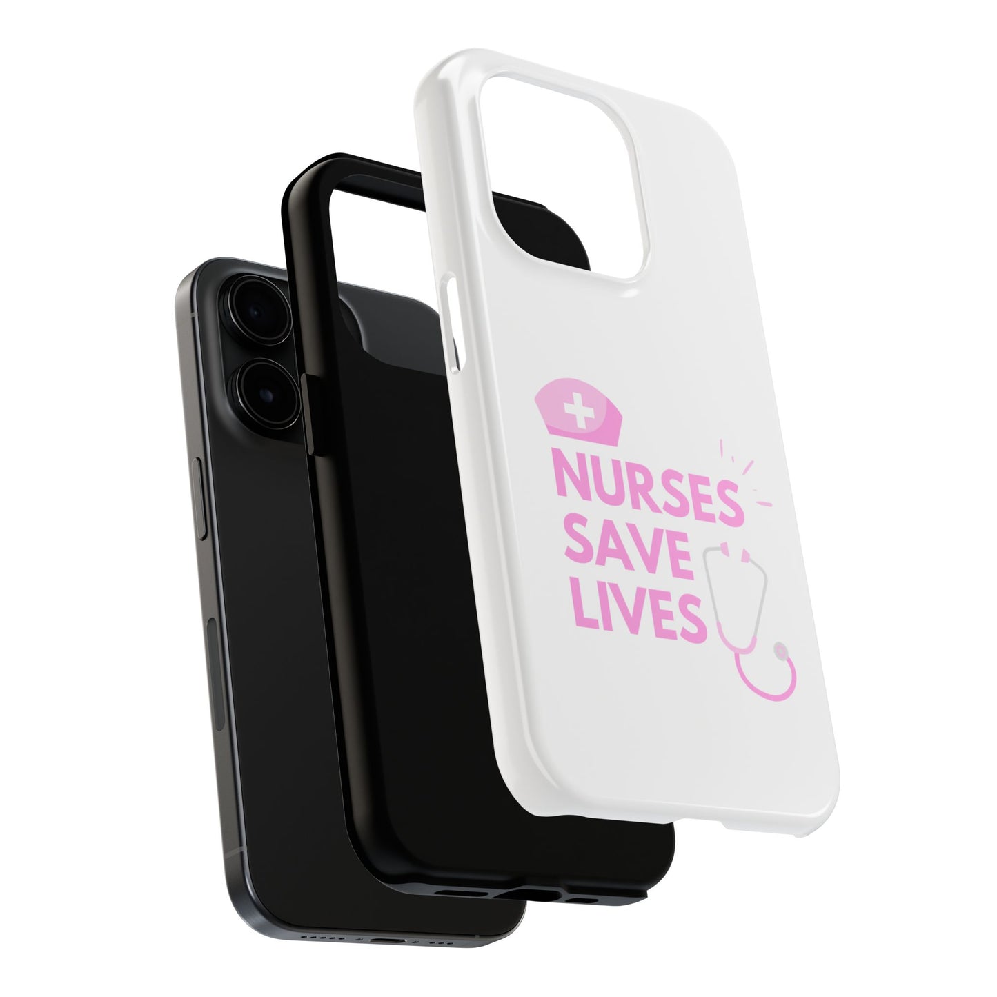 Nurses Save Lives - Tough iPhone Cases - Choose your Size