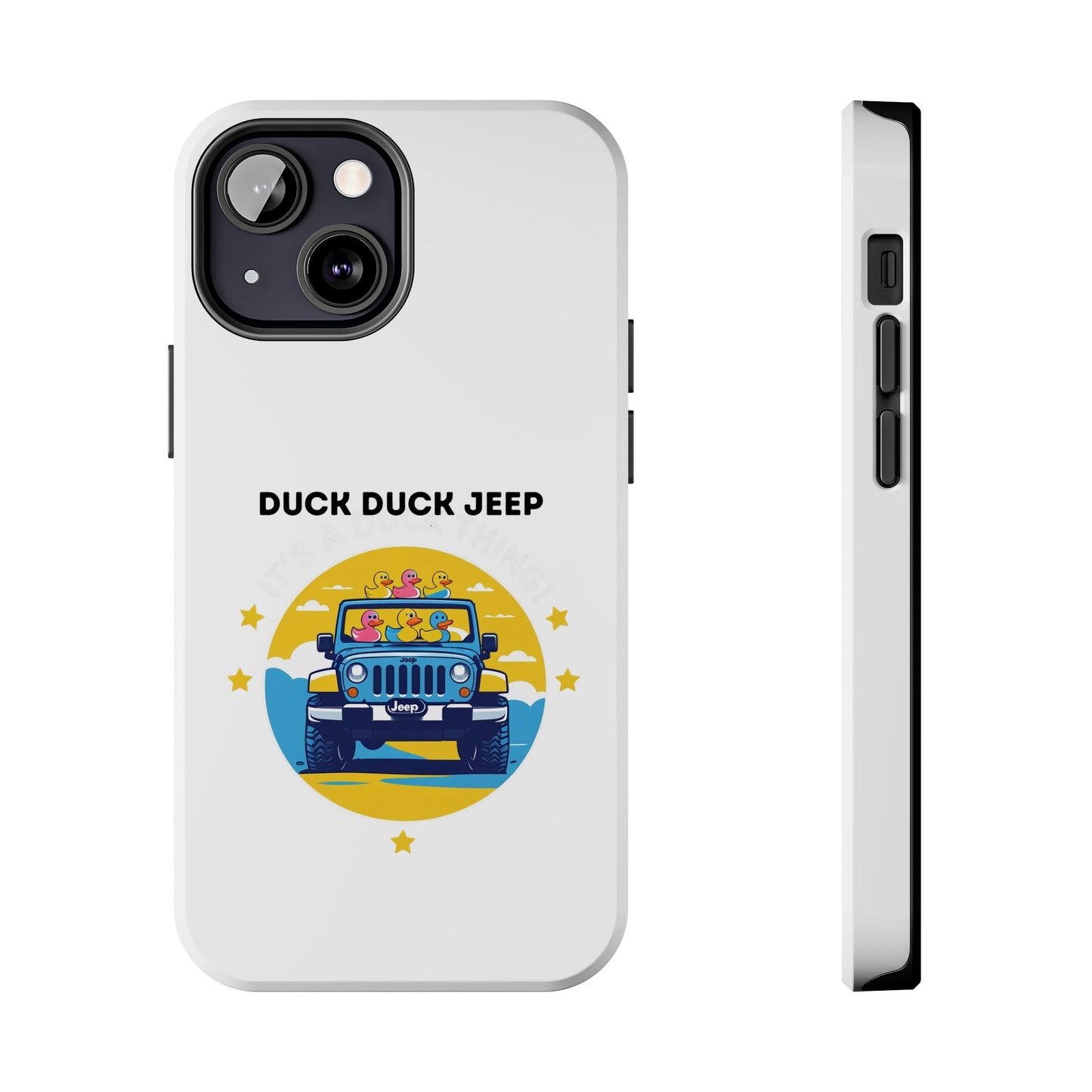 Duck Duck Jeep - Tough iPhone Cases - Choose your Size