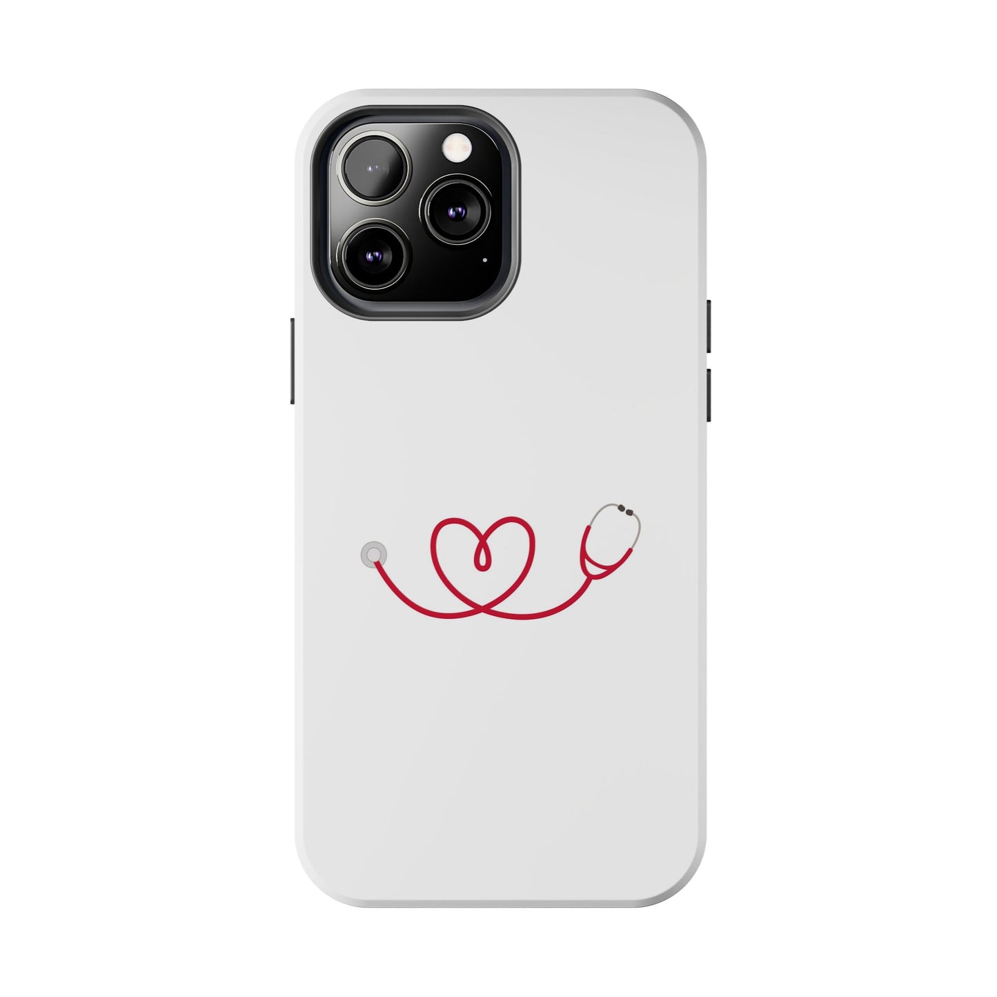 Stethoscope Heart - Tough iPhone Cases - Choose your Size