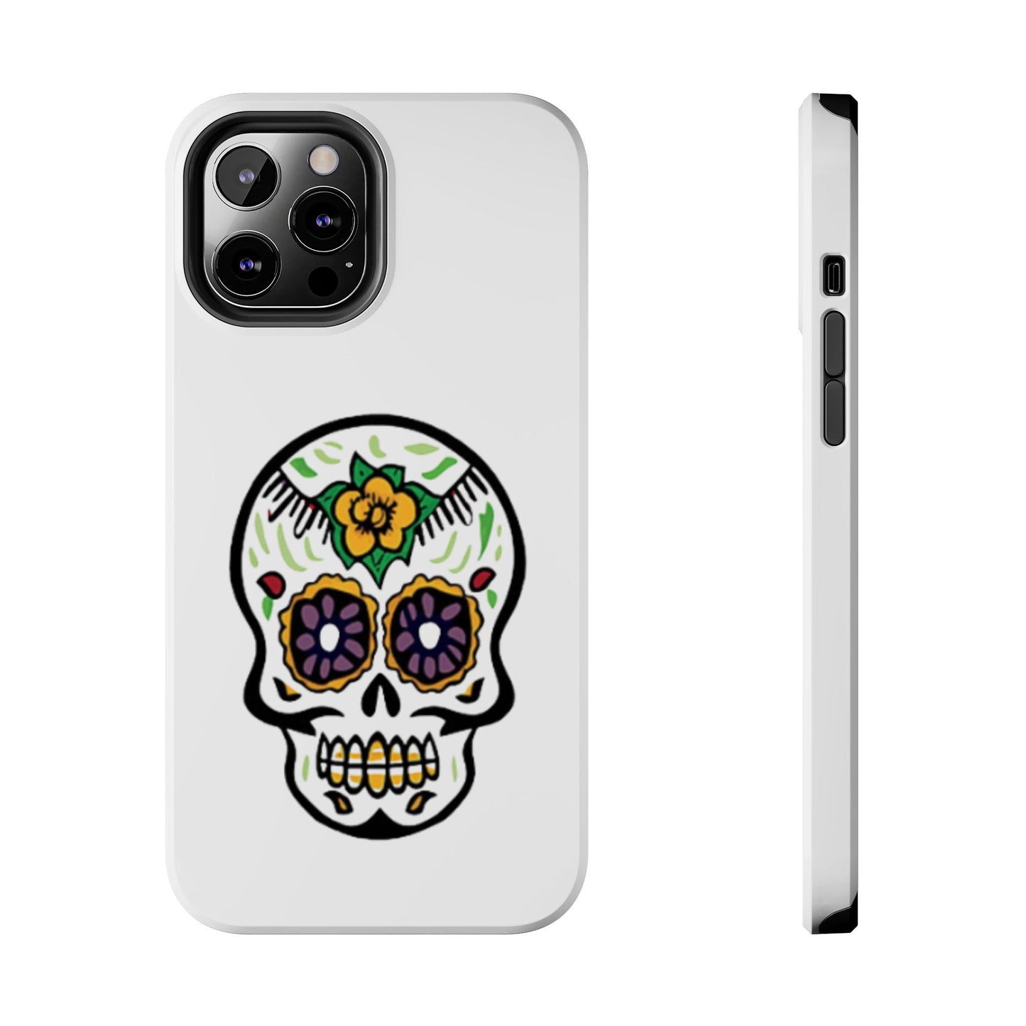 Colorful Skull - Tough iPhone Cases - Choose your Size