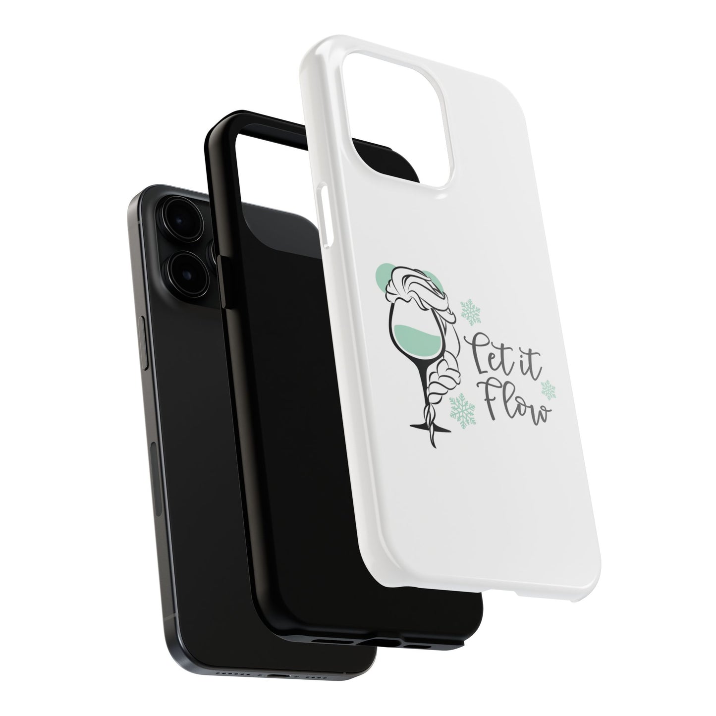 Let it Flow - Tough iPhone Cases - Choose your Size