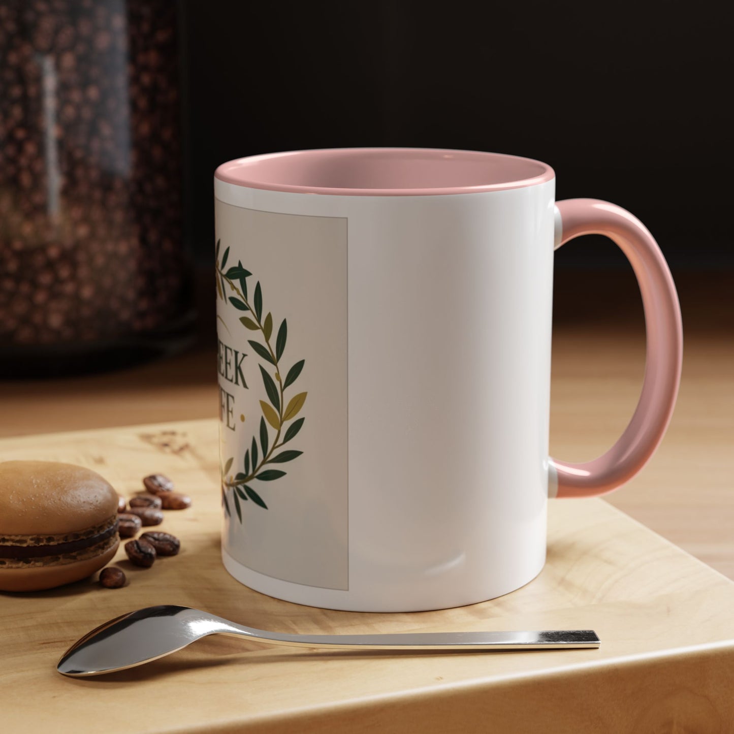 Greek Life Accent Coffee Mug | Perfect for Sororities, College Gifts, Friends, Graduations, Home Decor