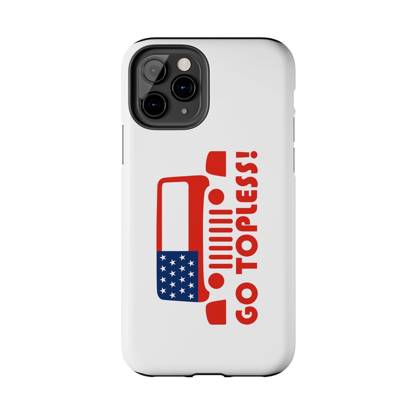 GO TOPLESS - Tough iPhone Cases - Choose your Size