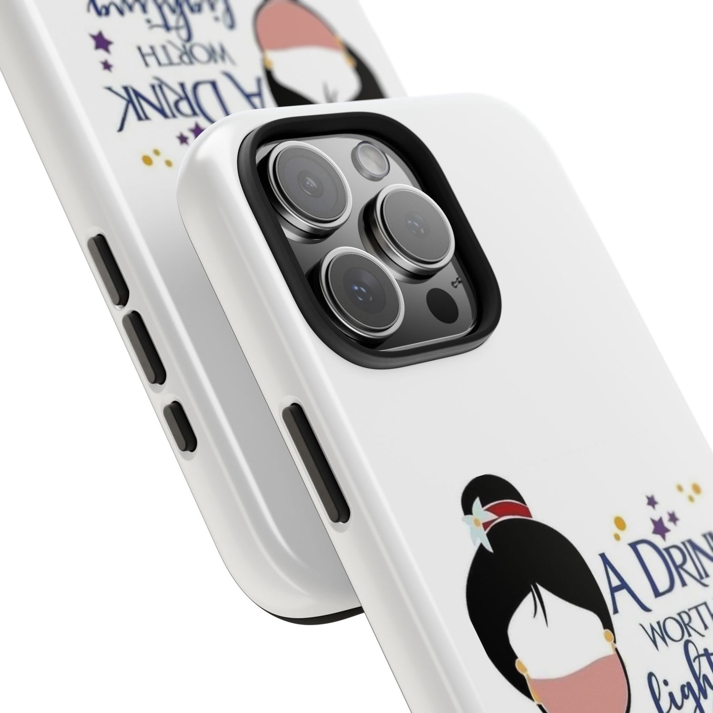 A Drink Worth Fighting For - Tough iPhone Cases - Choose your Size
