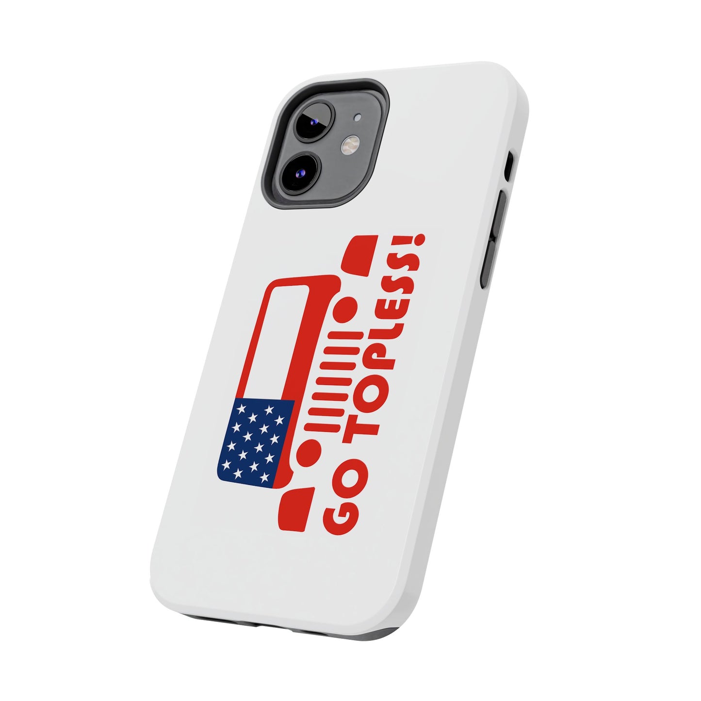 GO TOPLESS - Tough iPhone Cases - Choose your Size