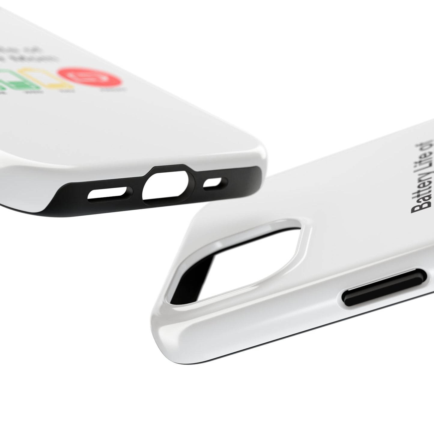 Battery Life of a Cheer Mom - Tough iPhone Cases - Choose your Size