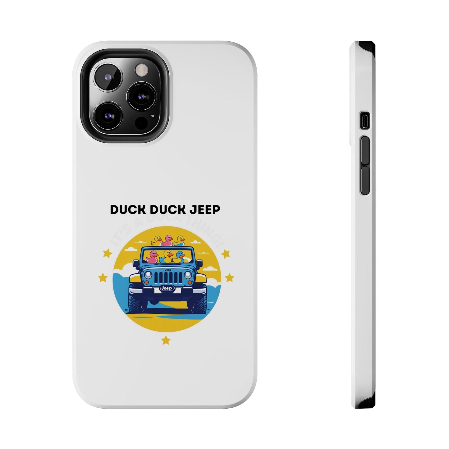 Duck Duck Jeep - Tough iPhone Cases - Choose your Size