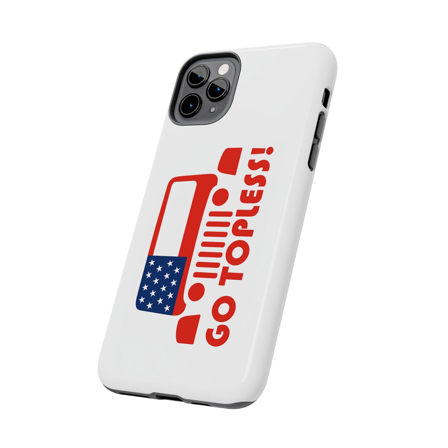 GO TOPLESS - Tough iPhone Cases - Choose your Size