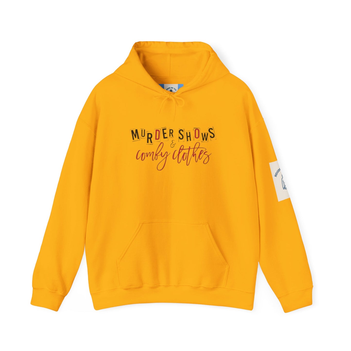 MURDER SHOWS & comfy clothes Hoodie- Unisex Heavy Blend™ Hooded Sweatshirt