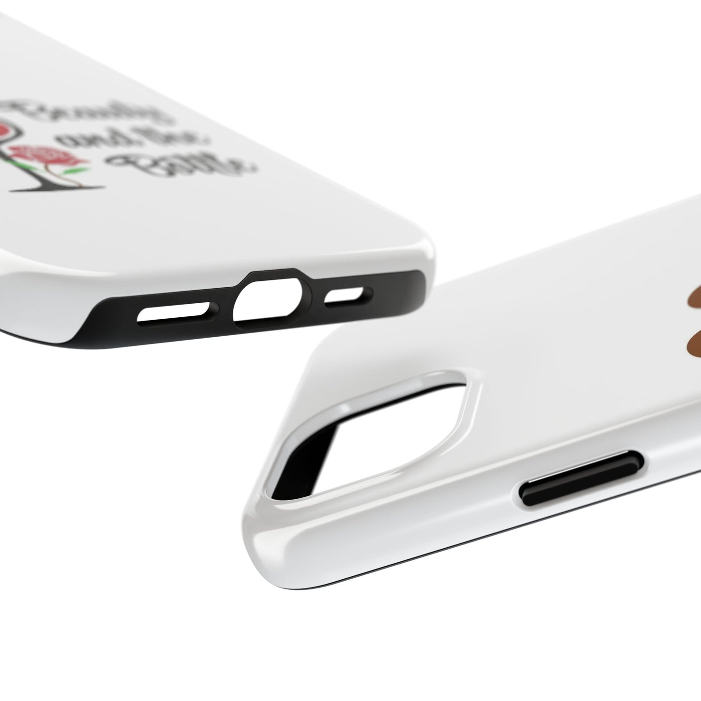 Beauty and the Bottle - Tough iPhone Cases - Choose your Size