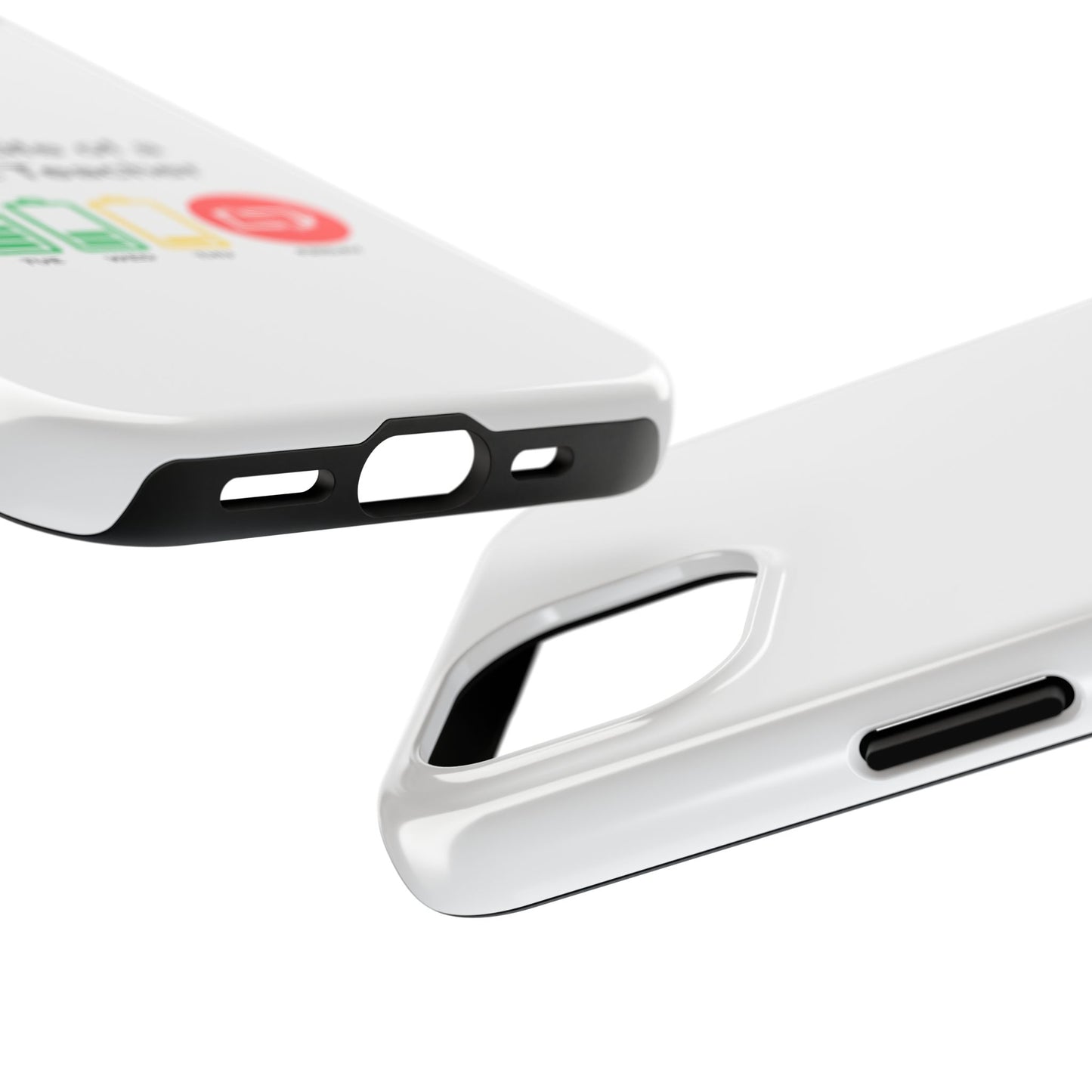 Battery Life of a School Teacher - Tough iPhone Cases - Choose your Size