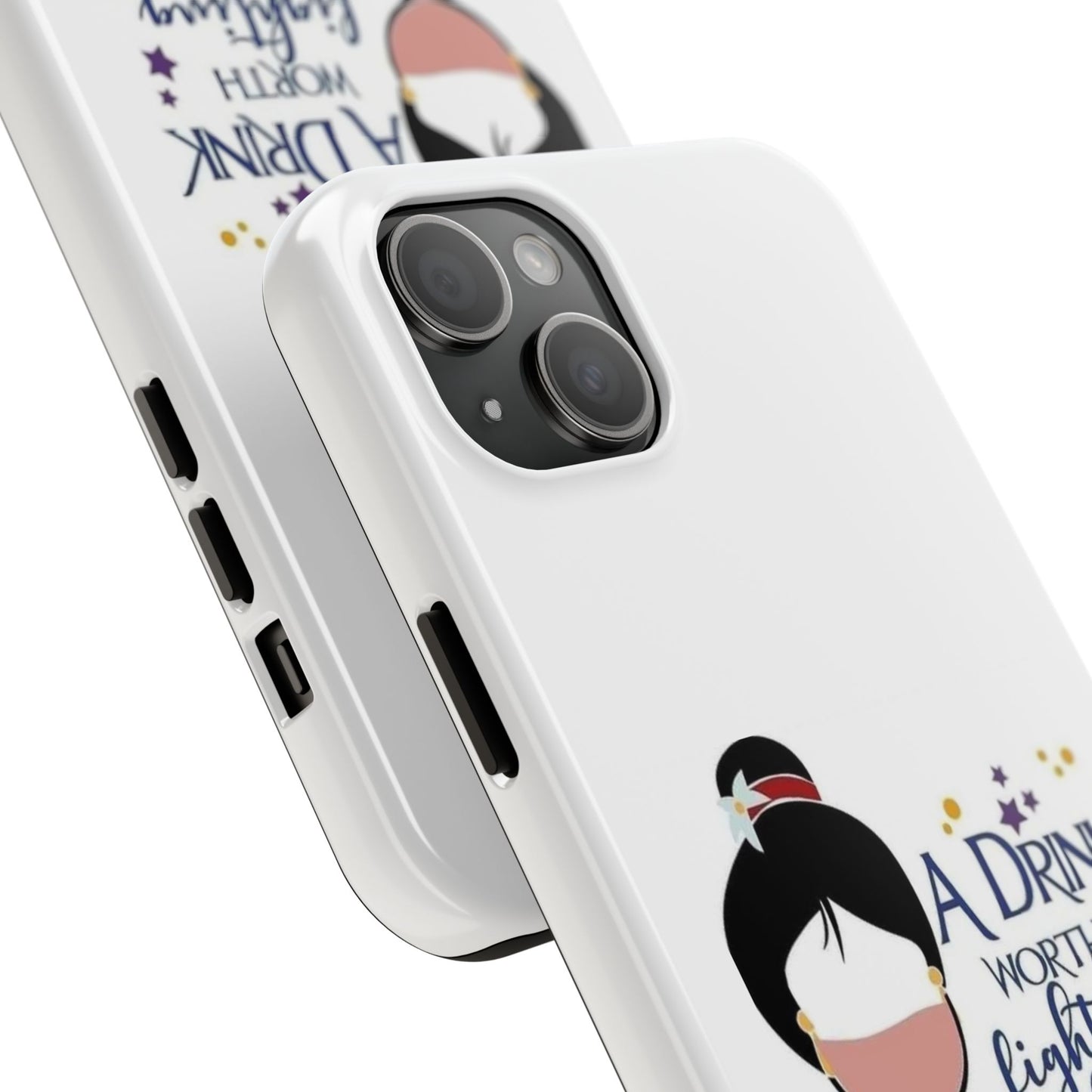 A Drink Worth Fighting For - Tough iPhone Cases - Choose your Size
