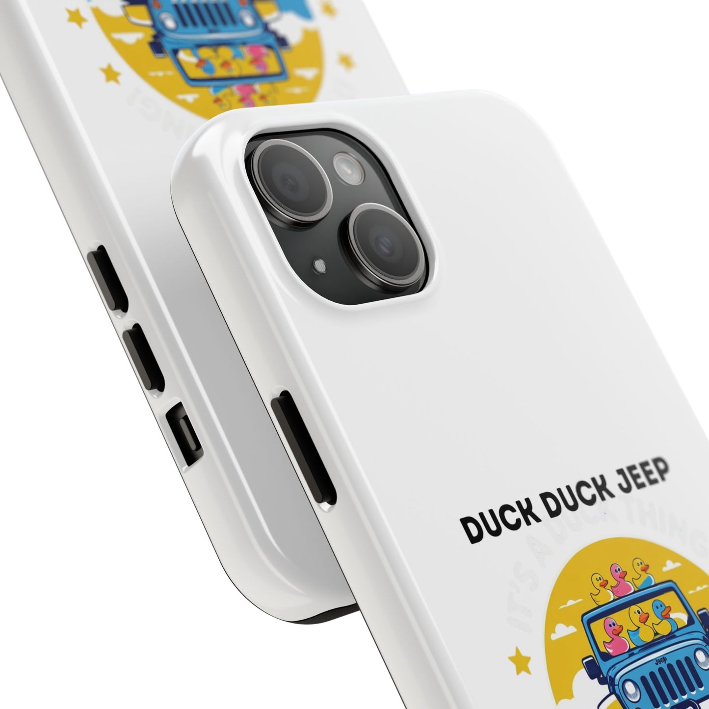 Duck Duck Jeep - Tough iPhone Cases - Choose your Size