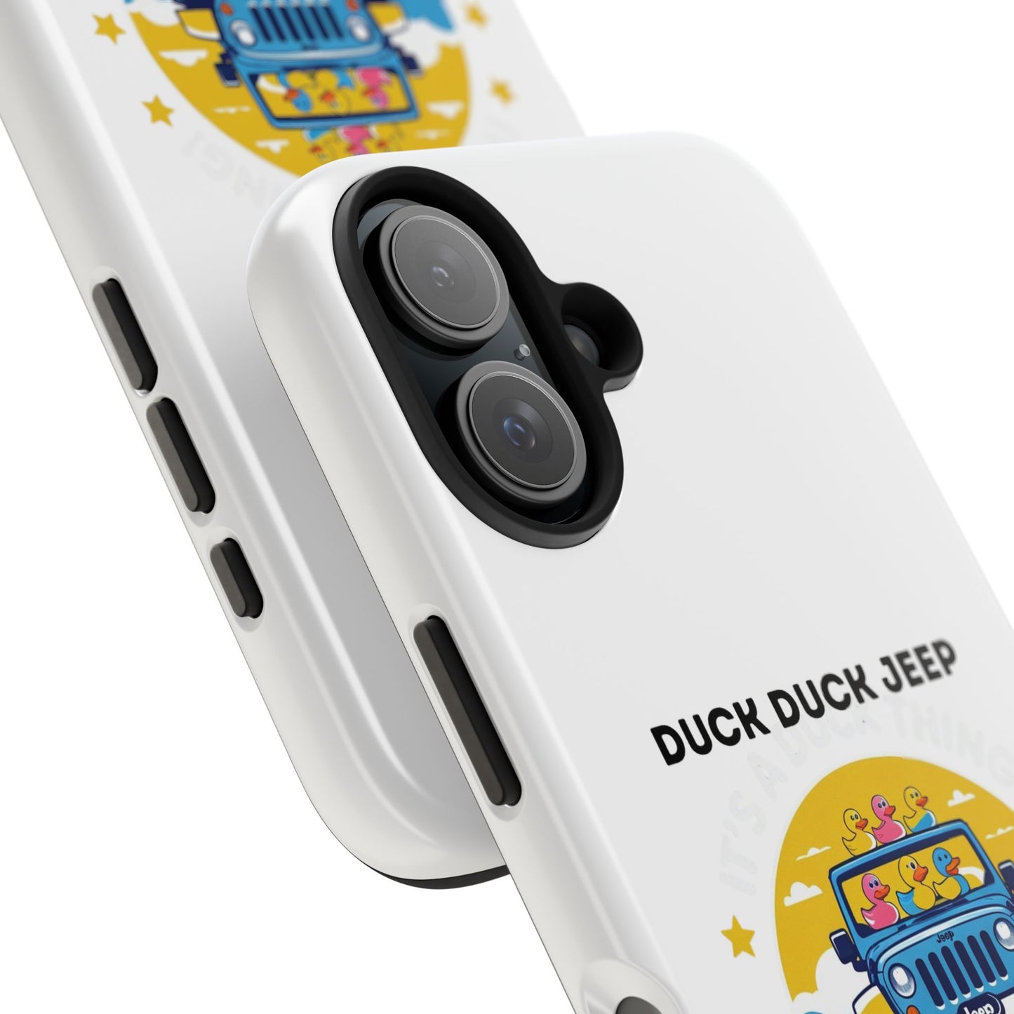 Duck Duck Jeep - Tough iPhone Cases - Choose your Size