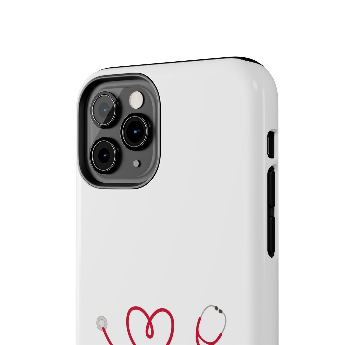 Stethoscope Heart - Tough iPhone Cases - Choose your Size