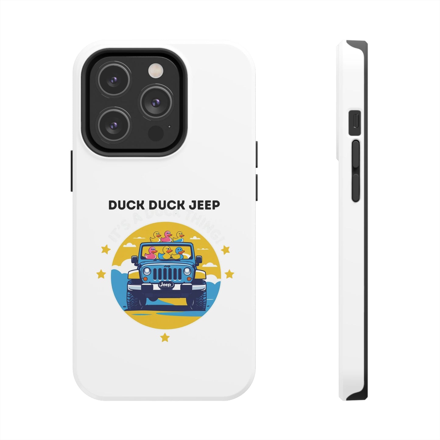 Duck Duck Jeep - Tough iPhone Cases - Choose your Size