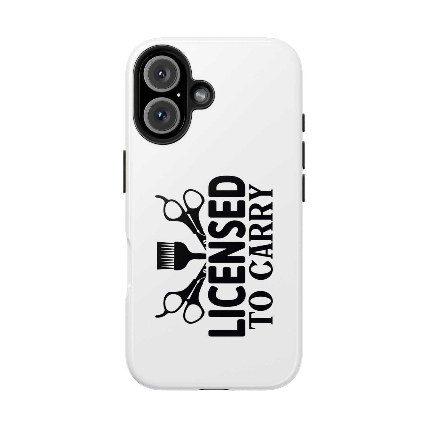 LICENSED TO CARRY - Tough iPhone Cases - Choose your Size