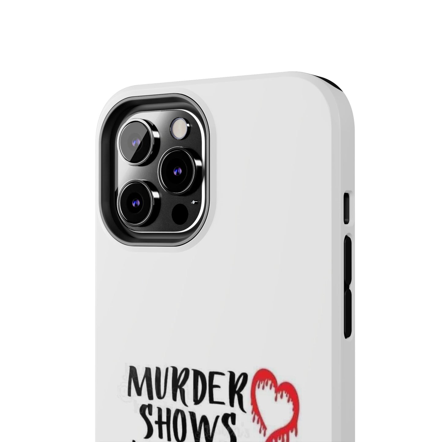 Murder Shows & Comfy Clothes - Tough iPhone Cases - Choose your Size