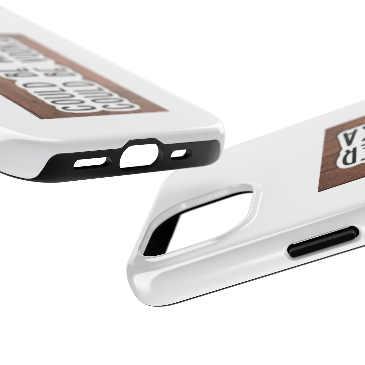 COULD BE WATER CLULD BE VODKA - Tough iPhone Cases - Choose your Size