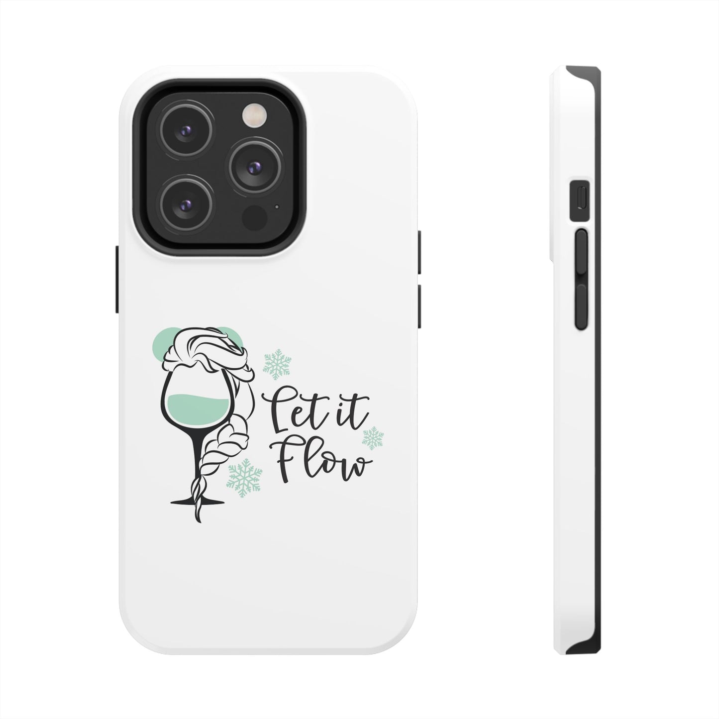 Let it Flow - Tough iPhone Cases - Choose your Size