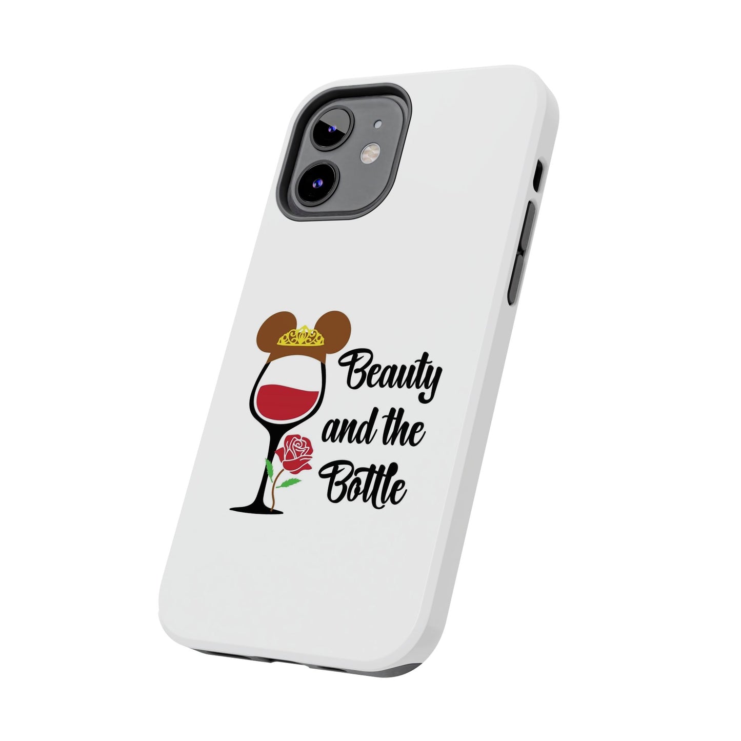 Beauty and the Bottle - Tough iPhone Cases - Choose your Size