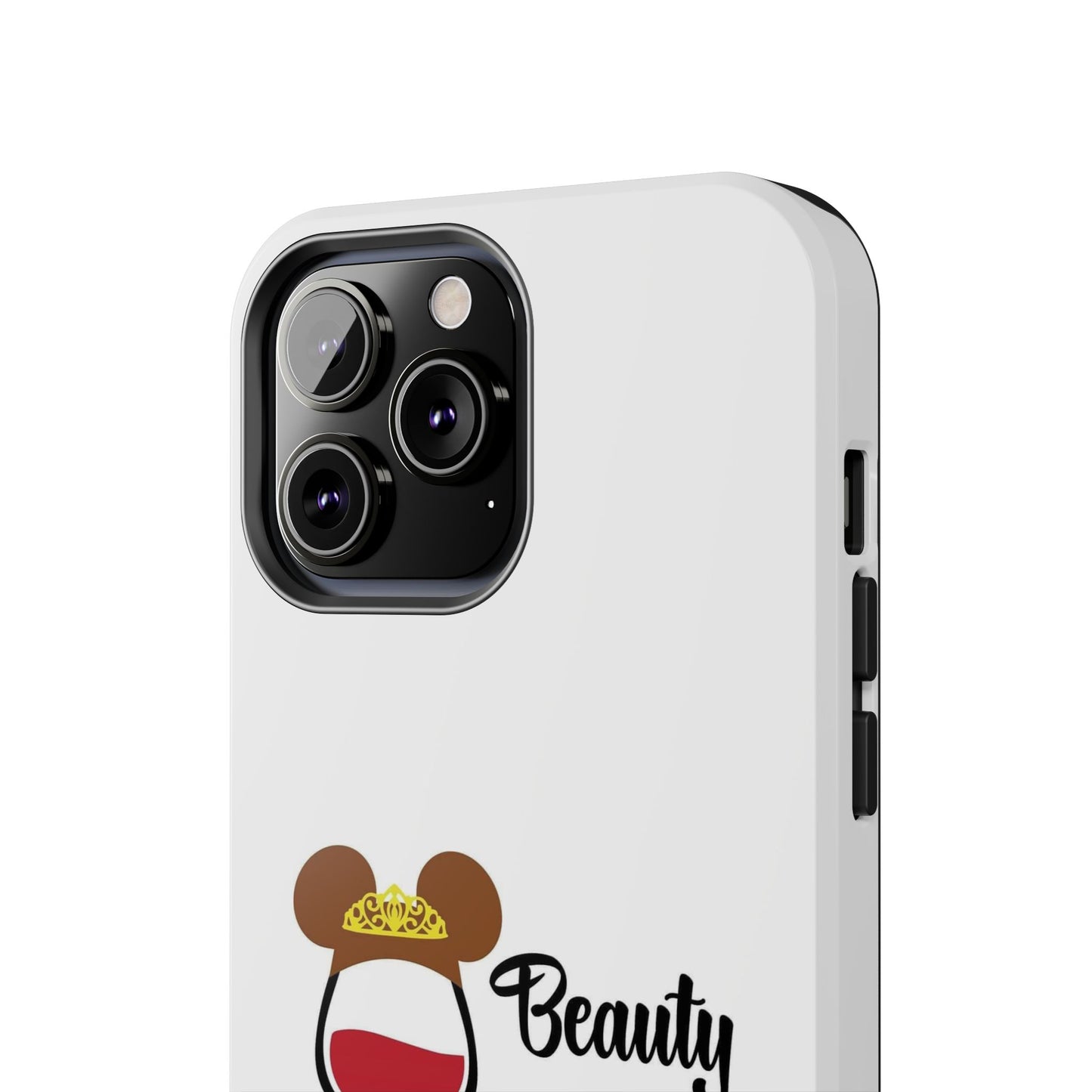 Beauty and the Bottle - Tough iPhone Cases - Choose your Size