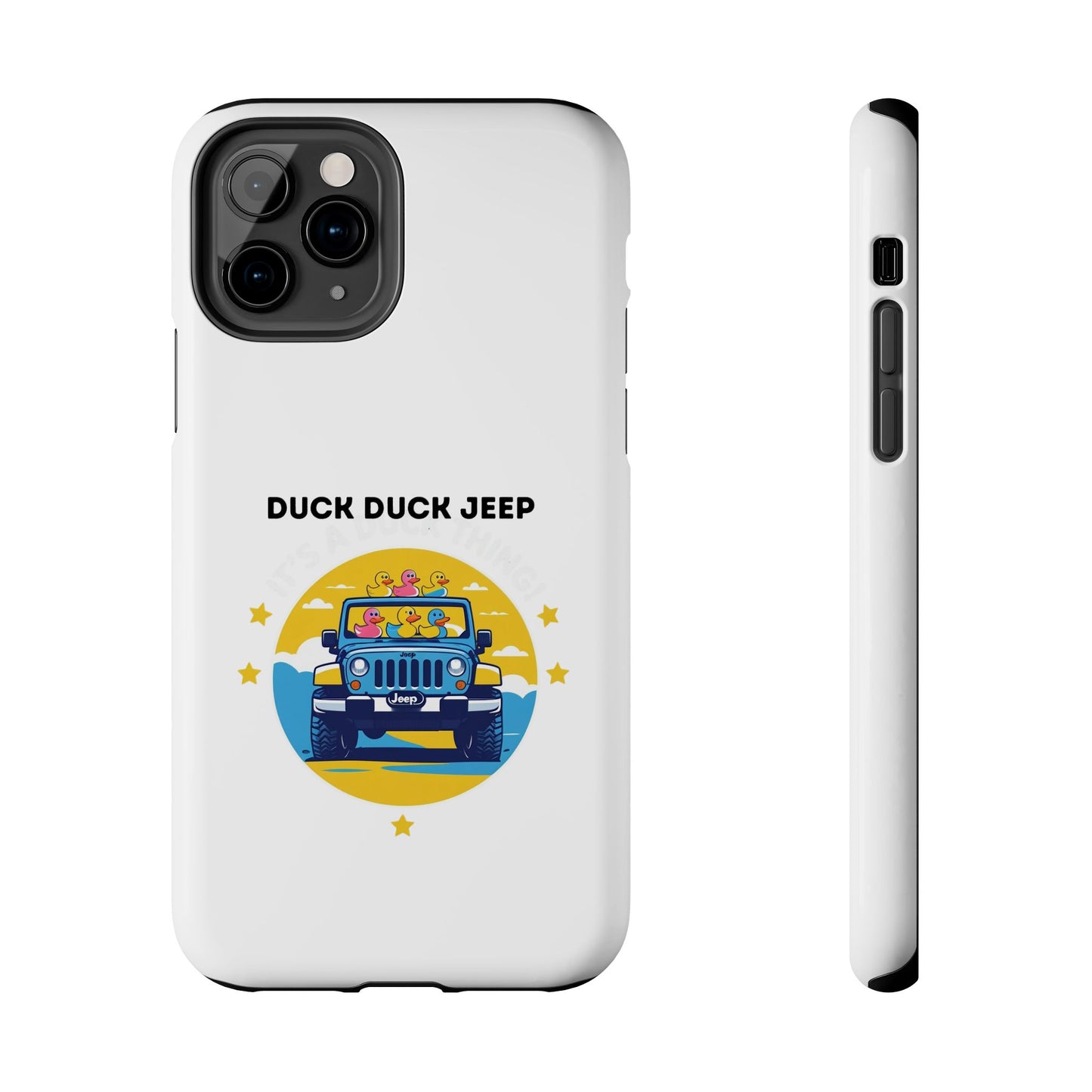 Duck Duck Jeep - Tough iPhone Cases - Choose your Size
