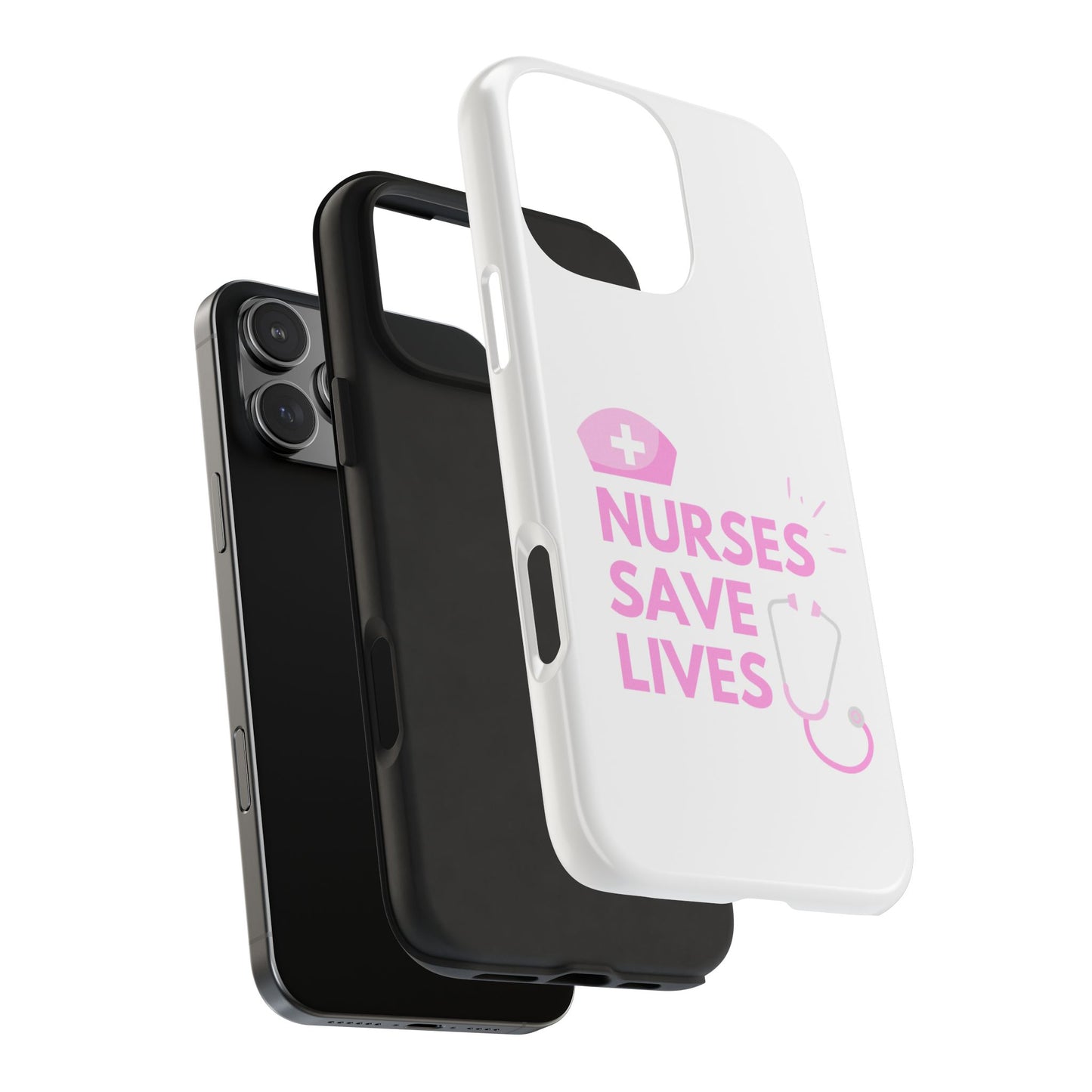 Nurses Save Lives - Tough iPhone Cases - Choose your Size