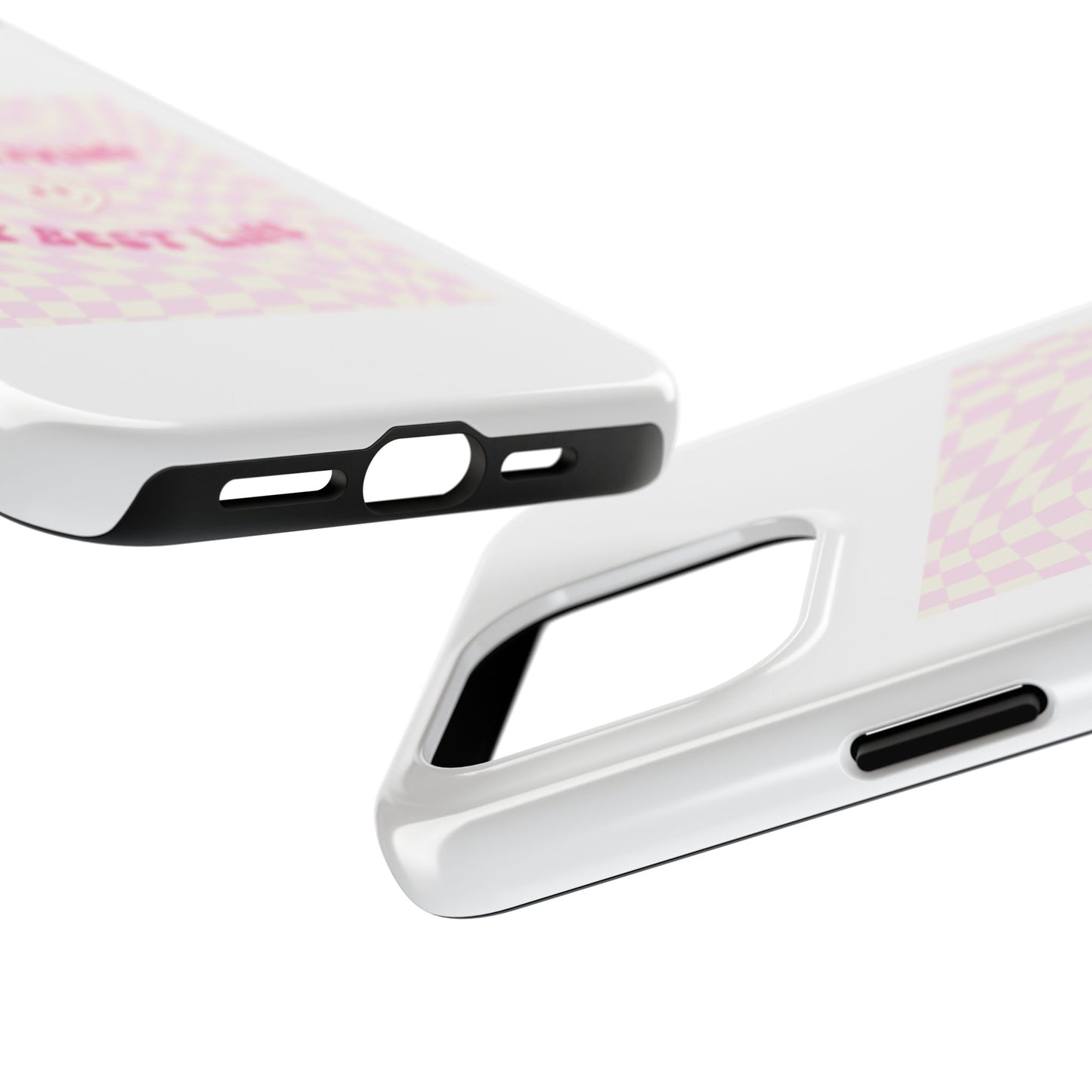 Just Living My Best Life - Tough iPhone Cases - Choose your Size