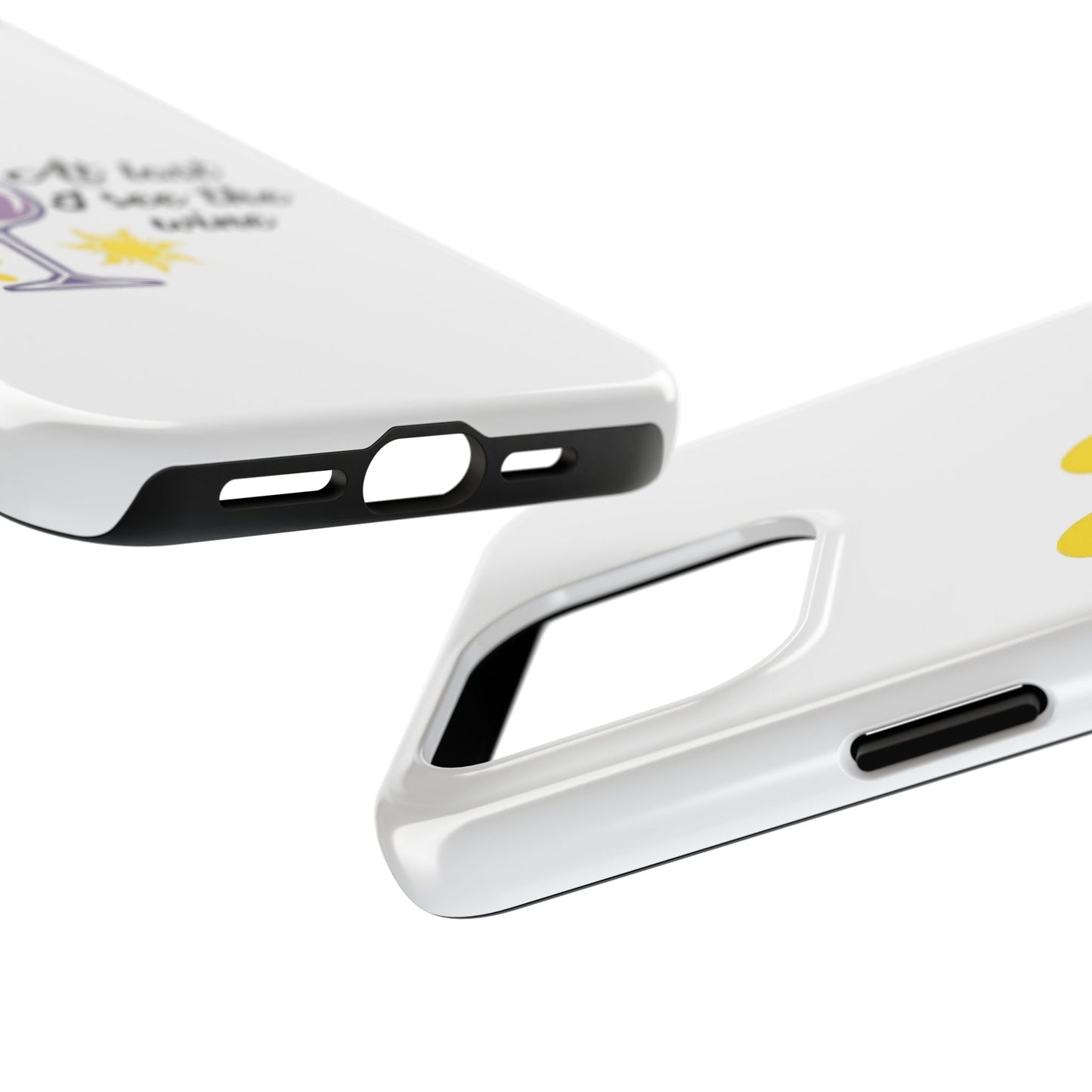 At Last I See The Wine - Tough iPhone Cases - Choose your Size