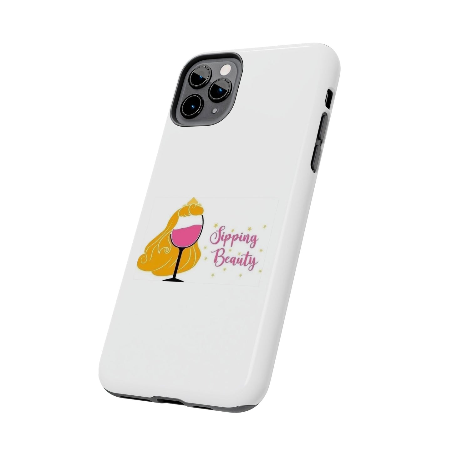 Sippin Beauty - Tough iPhone Cases - Choose your Size
