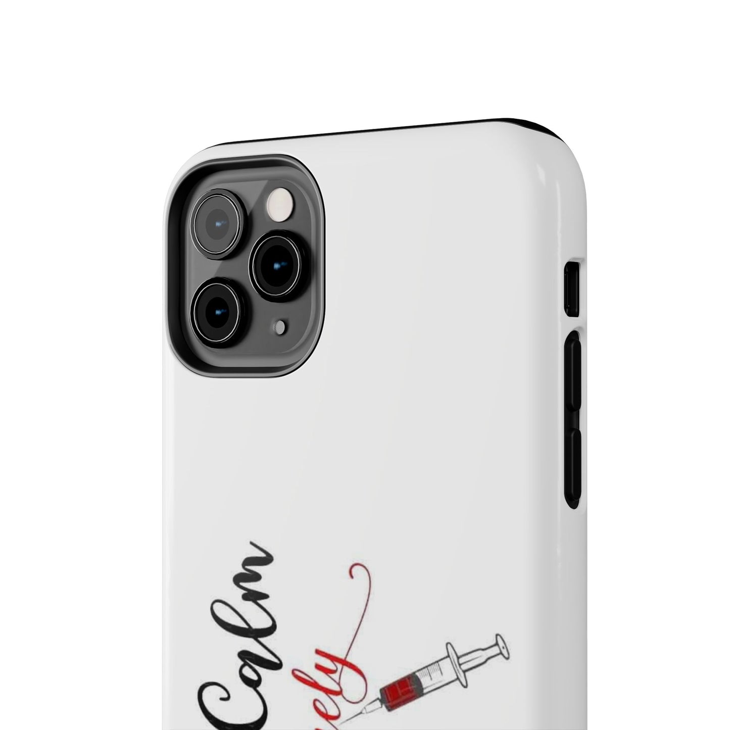 Stay Calm I Rarely Miss - Tough iPhone Cases - Choose your Size