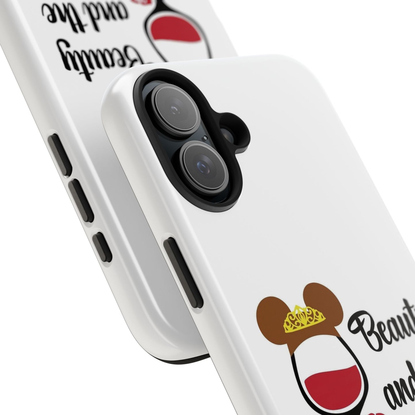 Beauty and the Bottle - Tough iPhone Cases - Choose your Size