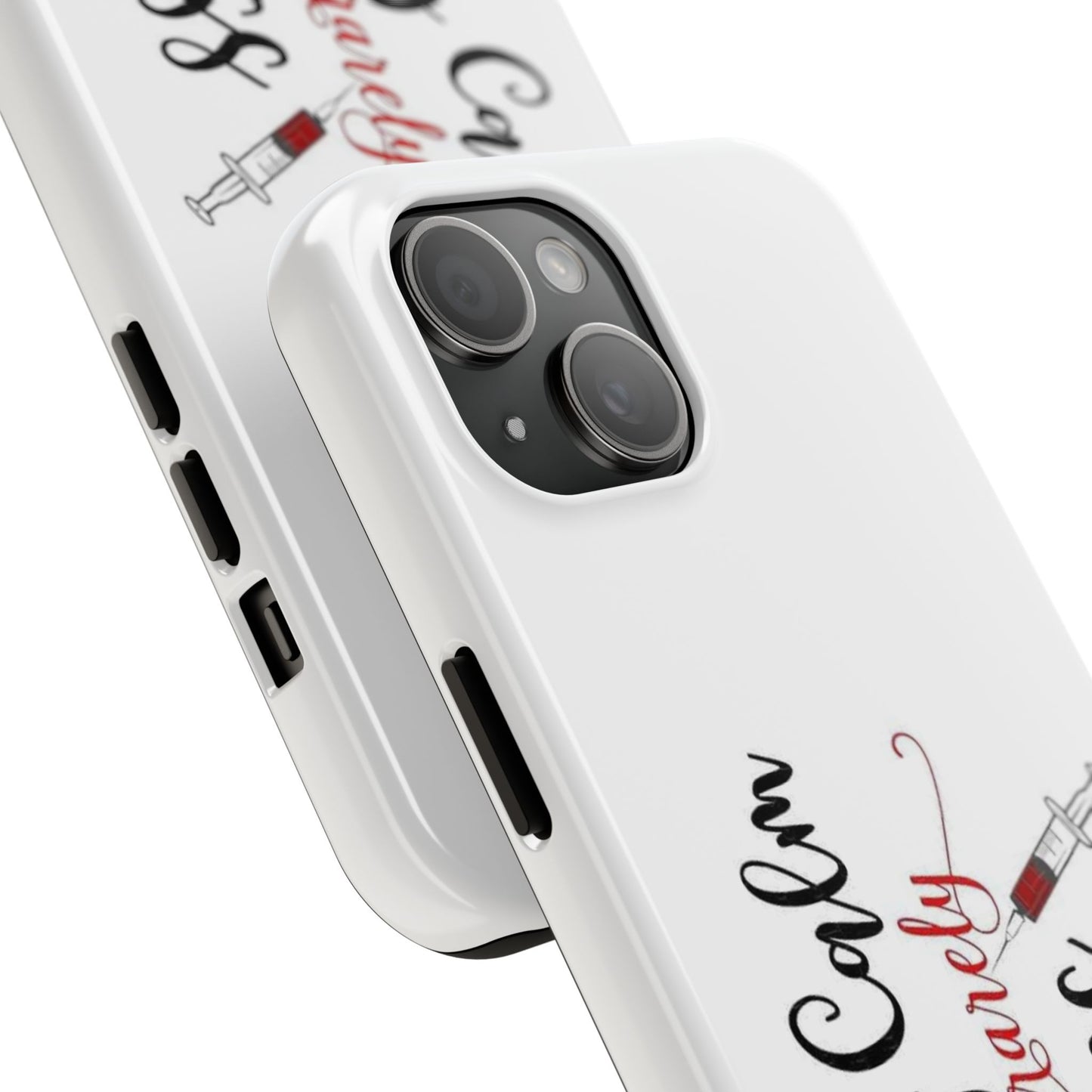 Stay Calm I Rarely Miss - Tough iPhone Cases - Choose your Size