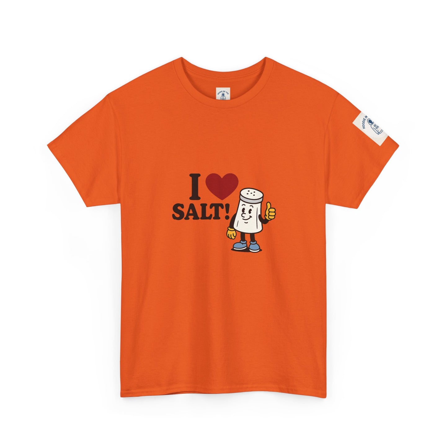I ❤️ SALT! - Unisex Heavy Cotton Tee, Vintage Style Tee, Casual Wear, Summer Essentials, Gift for Salt Lovers
