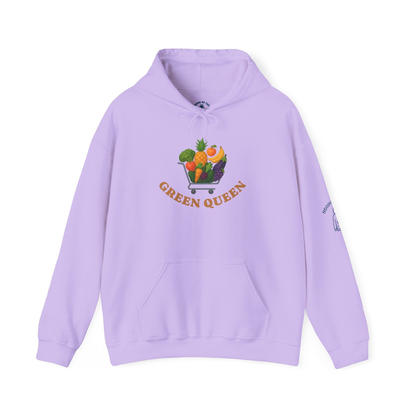 GREEN QUEEN fruit and veggies - Unisex Heavy Blend Hooded Sweatshirt. Stay Warm in Cozy all year long[...]