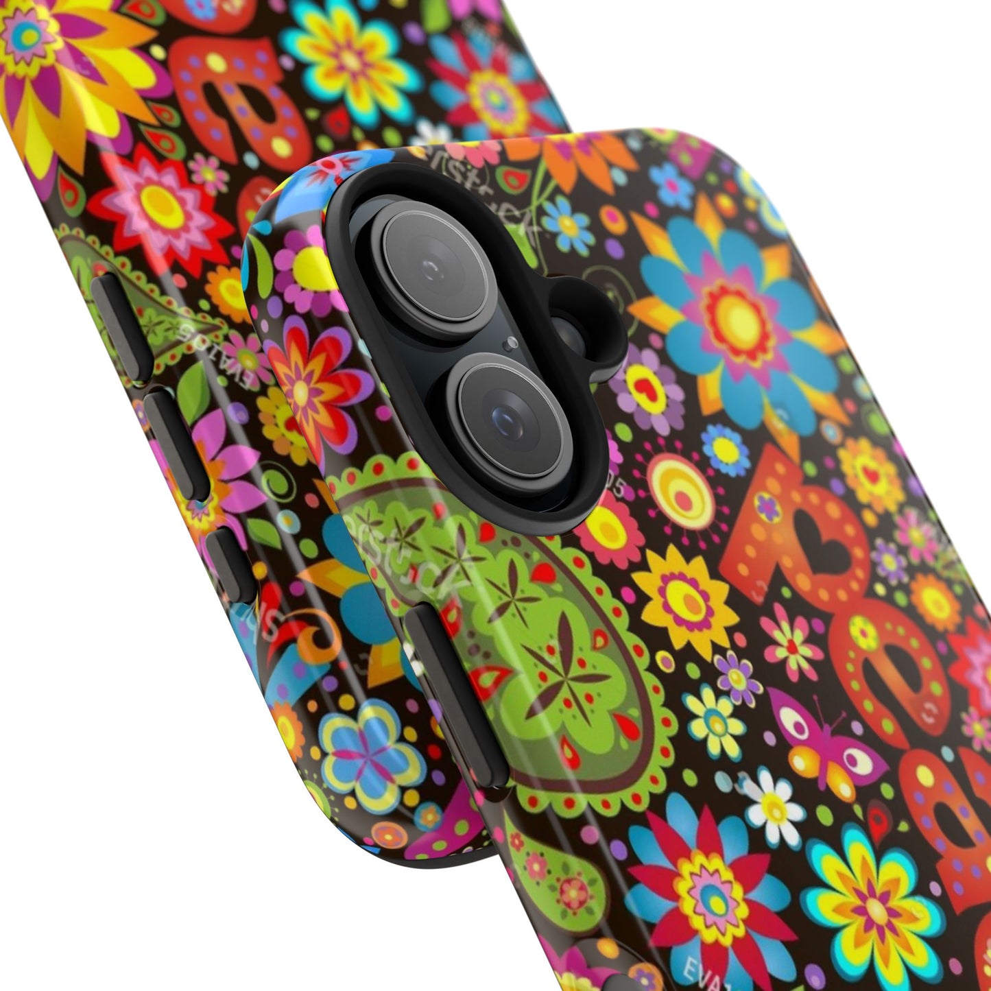 RETRO - PEACE - Tough iPhone Cases - Choose your Model & Size