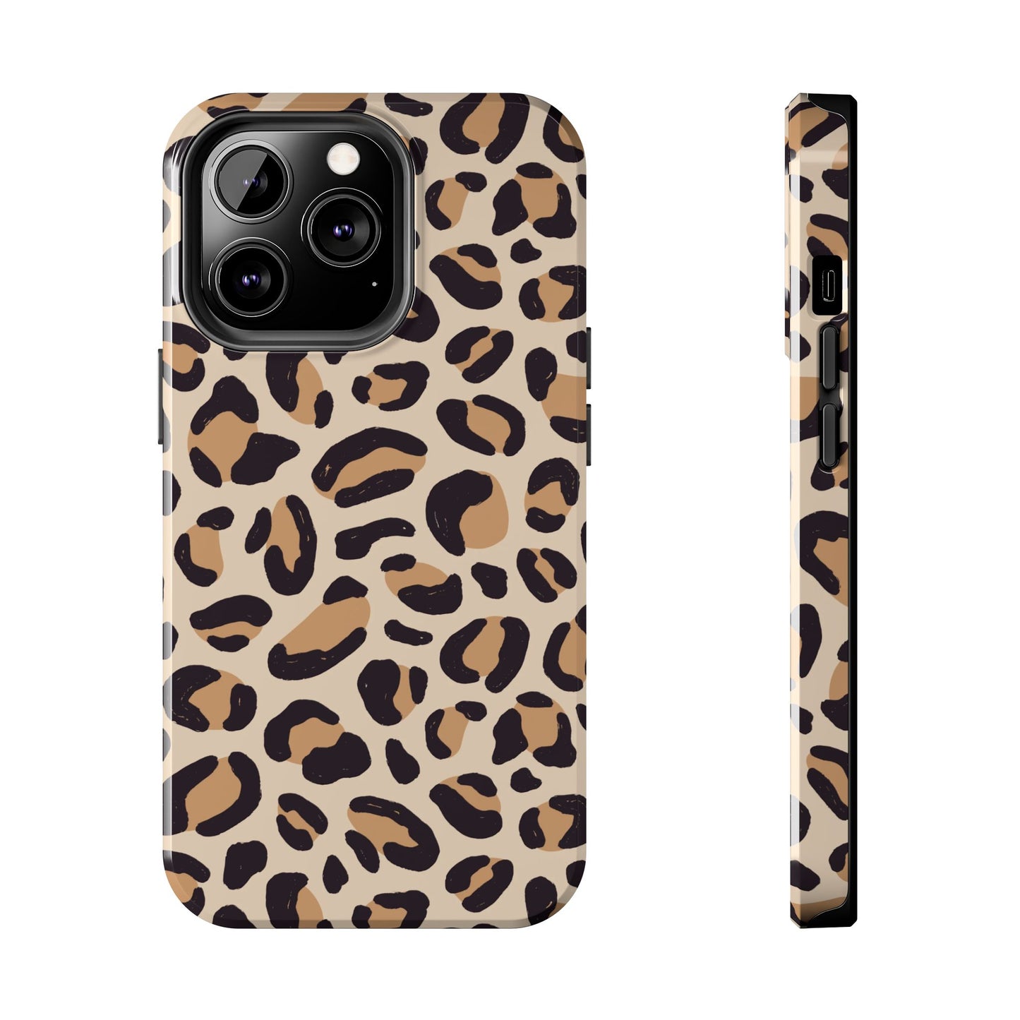 Leopard Print - Tough iPhone Cases - Choose your Size