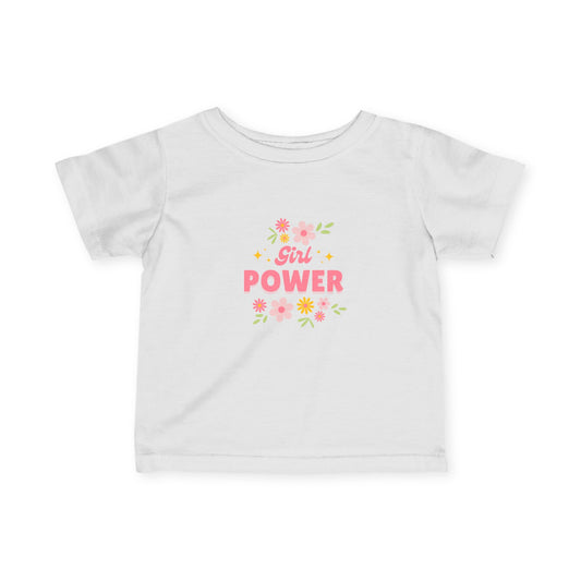 Girl Power - Infant Tee, Cute Baby Shirt, Toddler Graphics, Baby Shower Gift, Nursery Decor