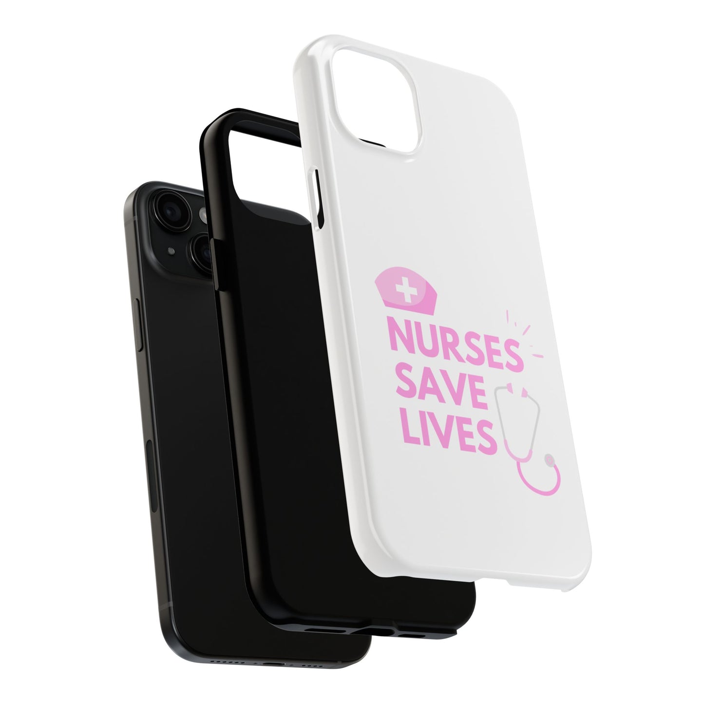 Nurses Save Lives - Tough iPhone Cases - Choose your Size