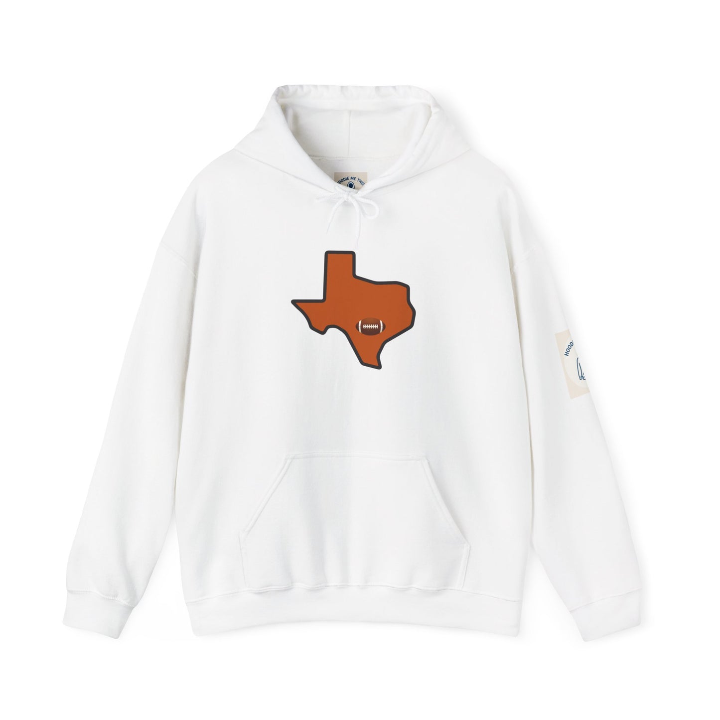 Texas Football Spirit - Unisex Heavy Blend Hooded Sweatshirt.[...]