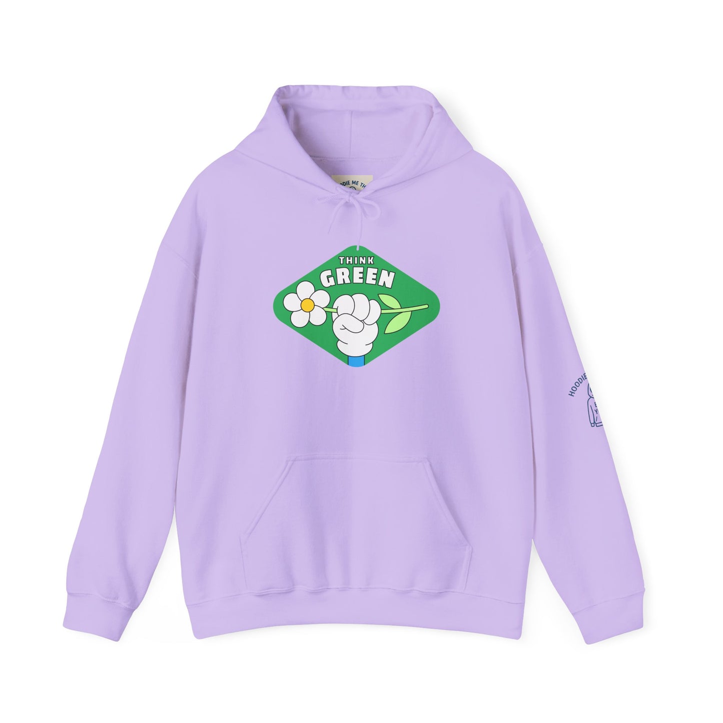 THINK GREEN - Unisex Heavy Blend Hooded Sweatshirt. Stay Warm in Cozy in Winter Classrooms [...]