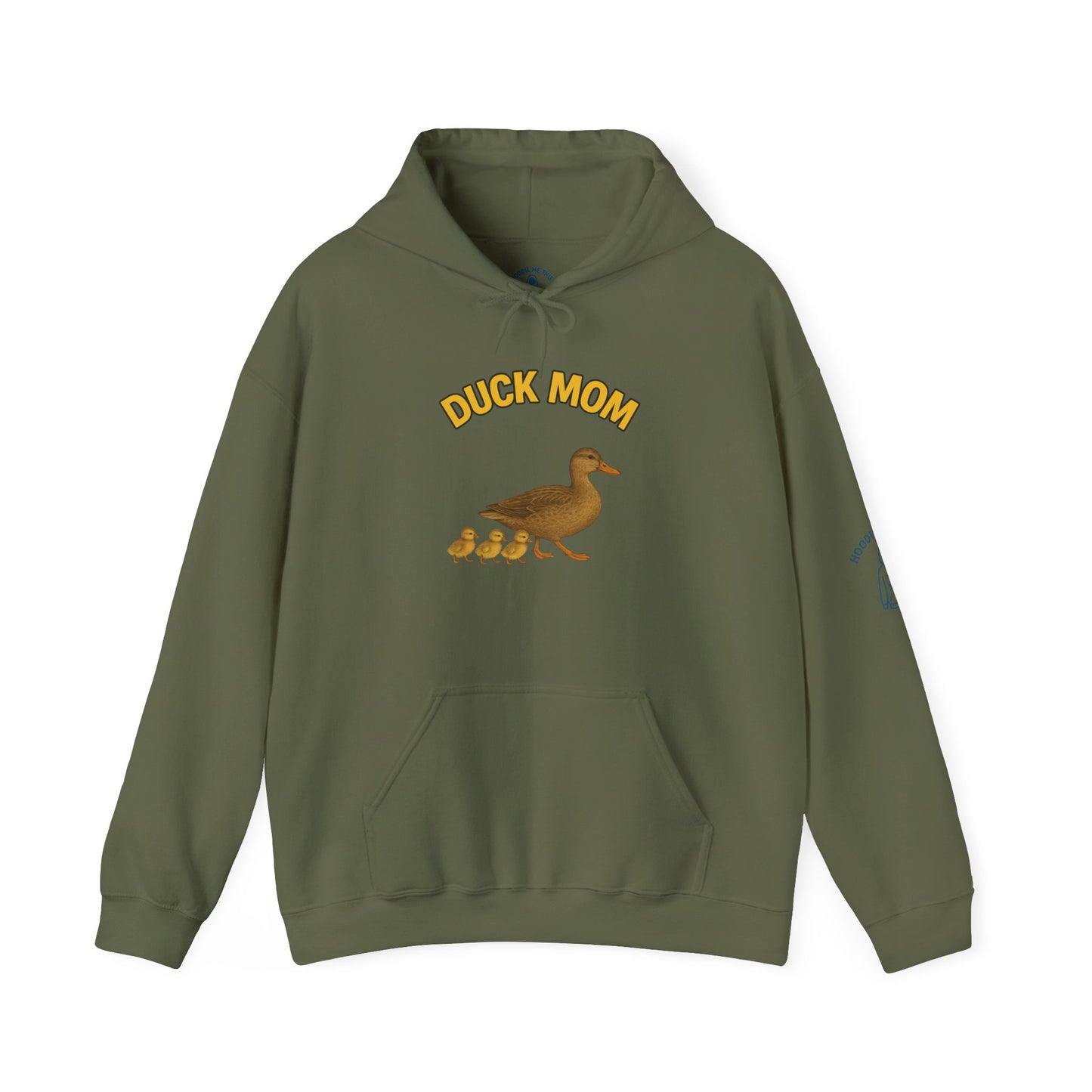 DUCK MOM - Unisex Heavy Blend Hooded Sweatshirt. Stay Warm while Feeding and watching your Ducks!  [...]