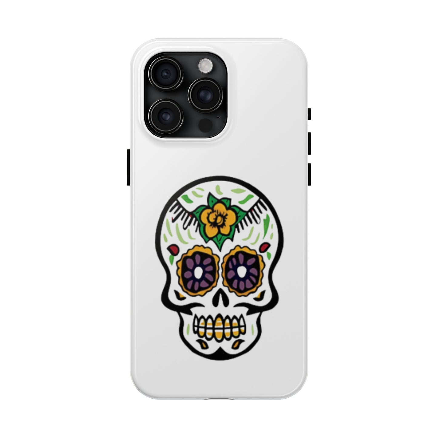 Colorful Skull - Tough iPhone Cases - Choose your Size